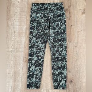 Balance Collection Floral Camo Leggings High Rise Activewear Size L